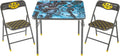 Idea Nuova Batman 3 Piece Children's Activity Table and Chairs Set