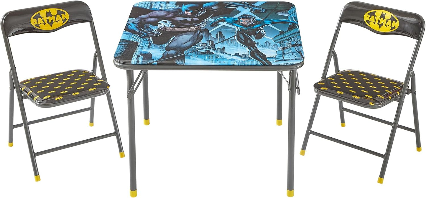 Batman 3 Piece Children's Activity Table and Chairs Set