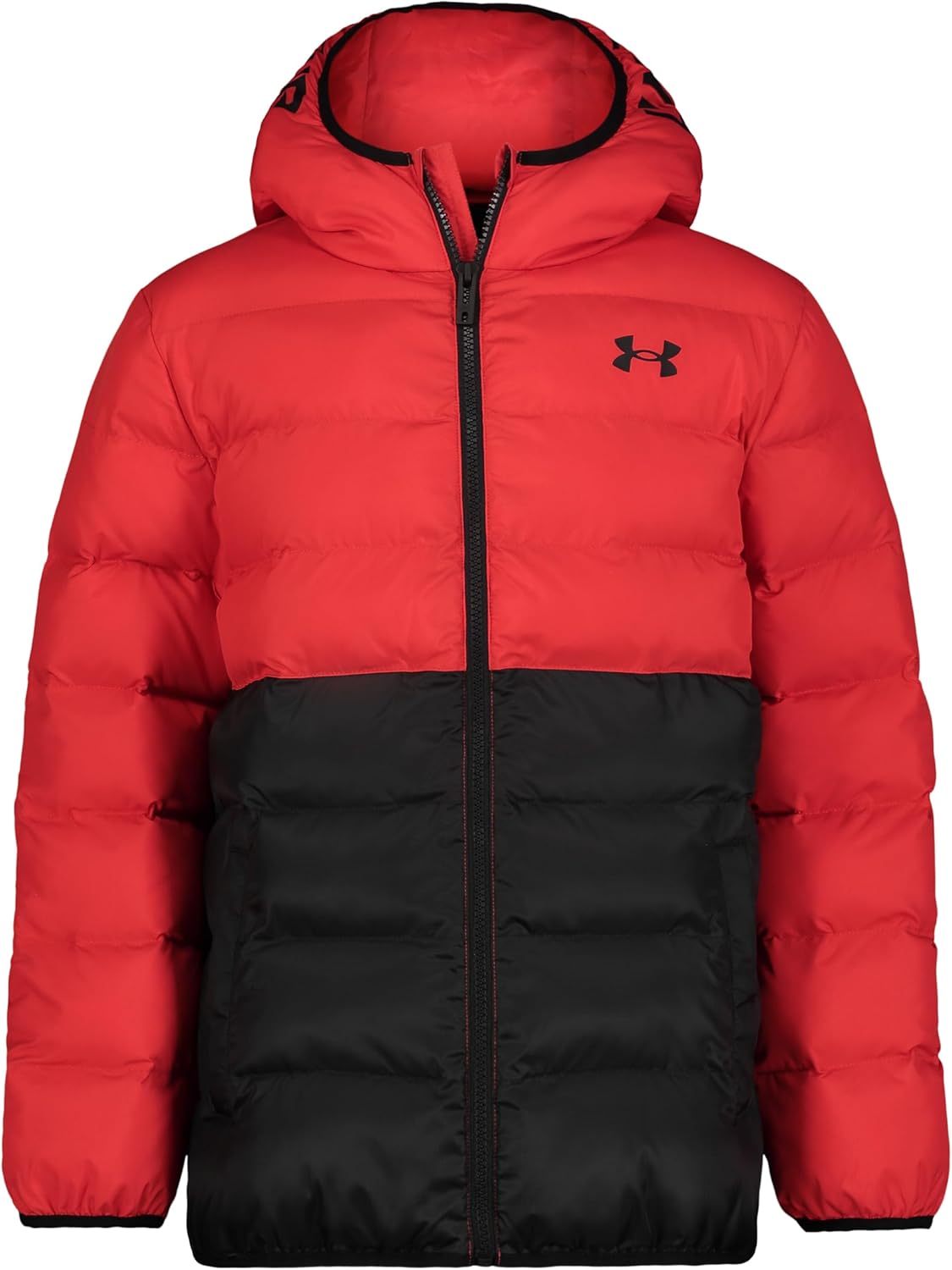 Under Armour Boys Pronto Colorblock Puffer Jacket for Winter