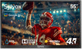 SYLVOX Outdoor TV 55 in Waterproof Smart 4K TV - Bright HDR Picture