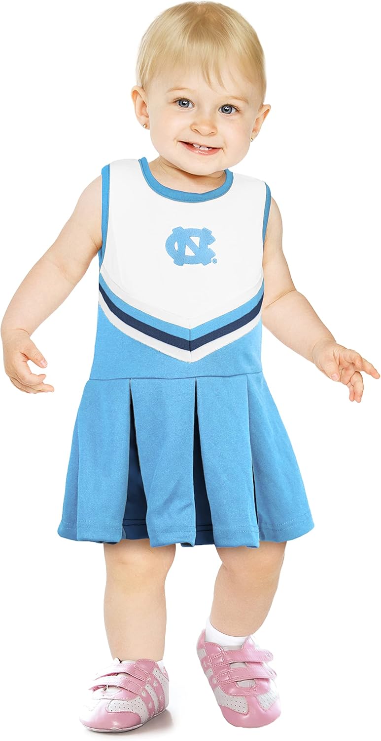 Little King NCAA Infant Toddler Girls Cheer Jumper Dress