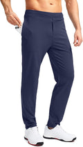 Pudolla Men's Golf Pants Stretch Sweatpants Slim Fit (Style 4KL2)