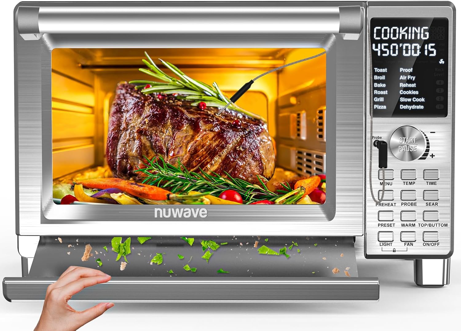 Nuwave Bravo XL Pro Air Fryer - Super Convection for Crispy Results!