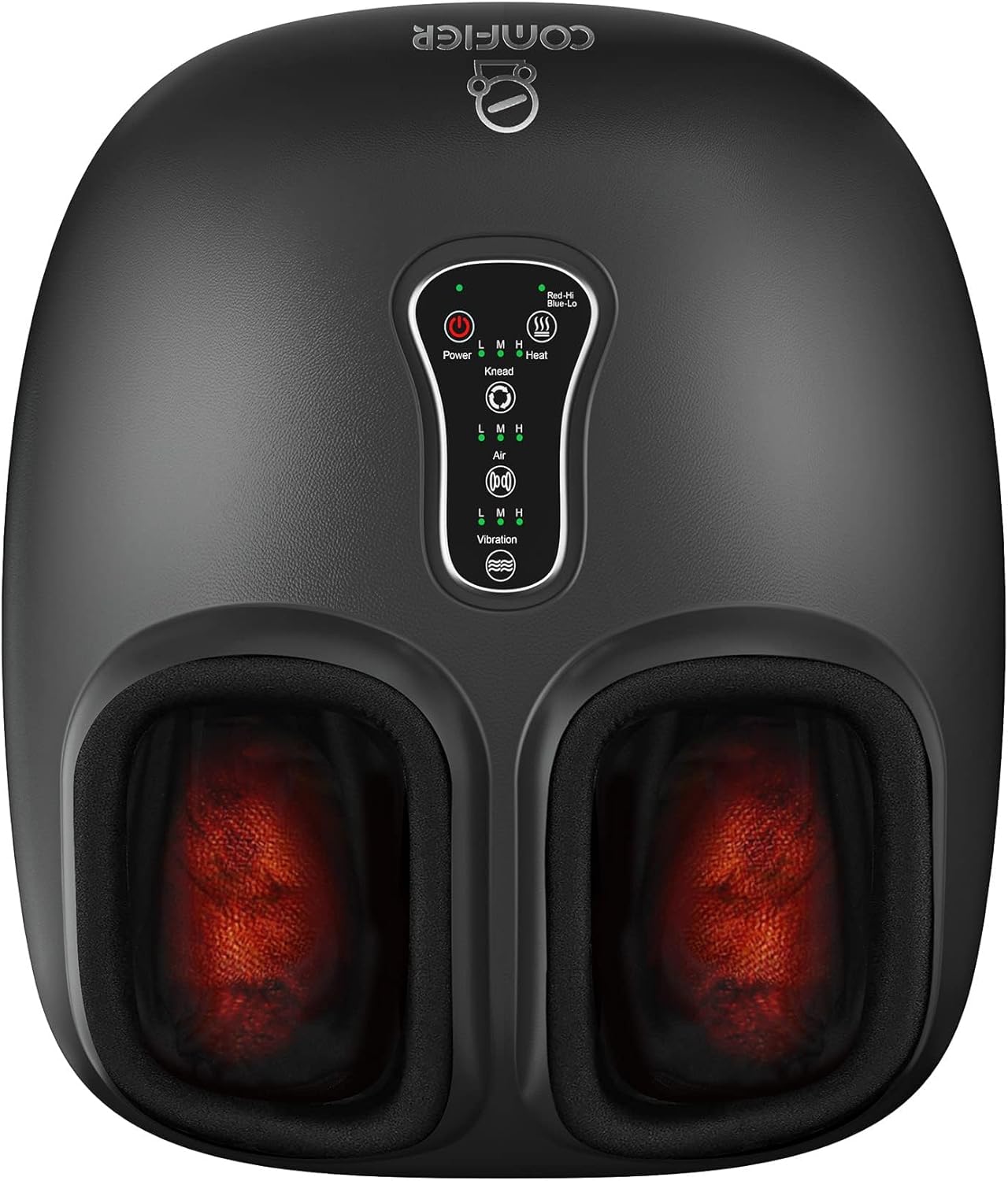 Shiatsu Foot Massager with Heat and Vibration for Pain Relief