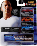 Fast & Furious Nano Hollywood Rides Set by Jada