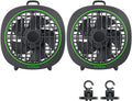 VIVOSUN AeroWave D4 4 Clip Fan 2-Pack - Quiet, Adjustable Airflow