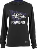NFL Women's Hood Lined Lightweight Hoodie - Ravens Fit