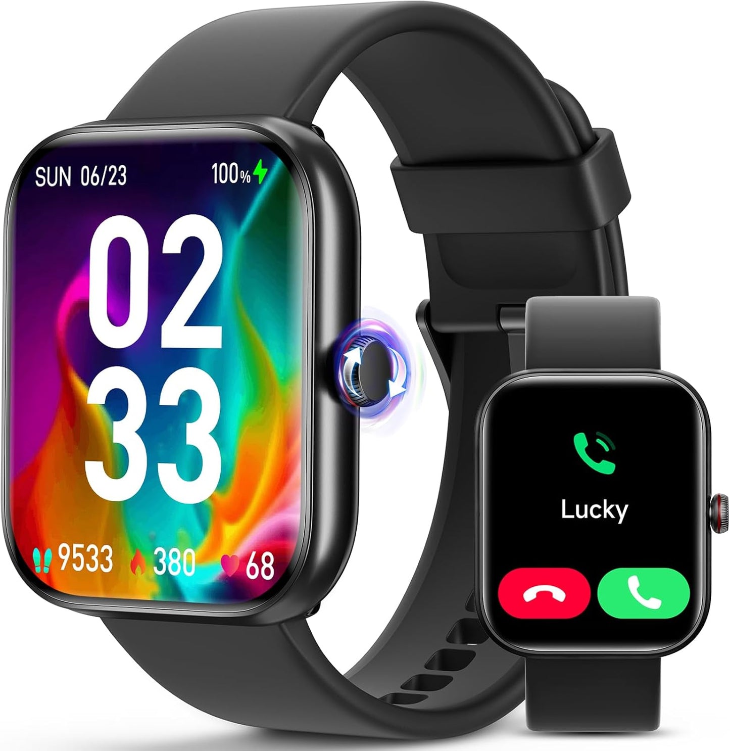 Alexa Smartwatch: Calls, Fitness, Heart Rate Monitor