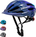 Exclusky Kids Bike Helmet with LED Light - Adjustable Multi-Sport