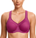 SYROKAN Women's Full Support High Impact Racerback Sports (Style VV6C)