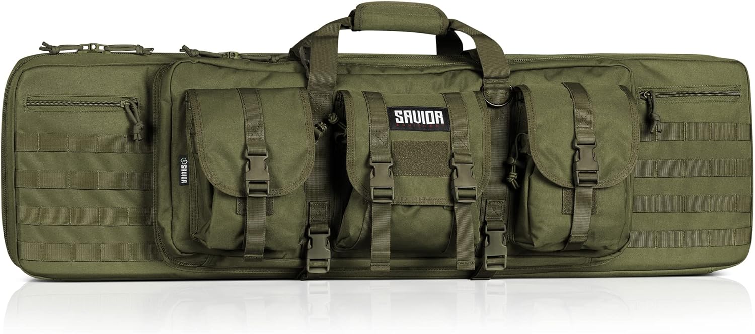 Savior Equipment Tactical Double Long Gun Bag for Safe Transport