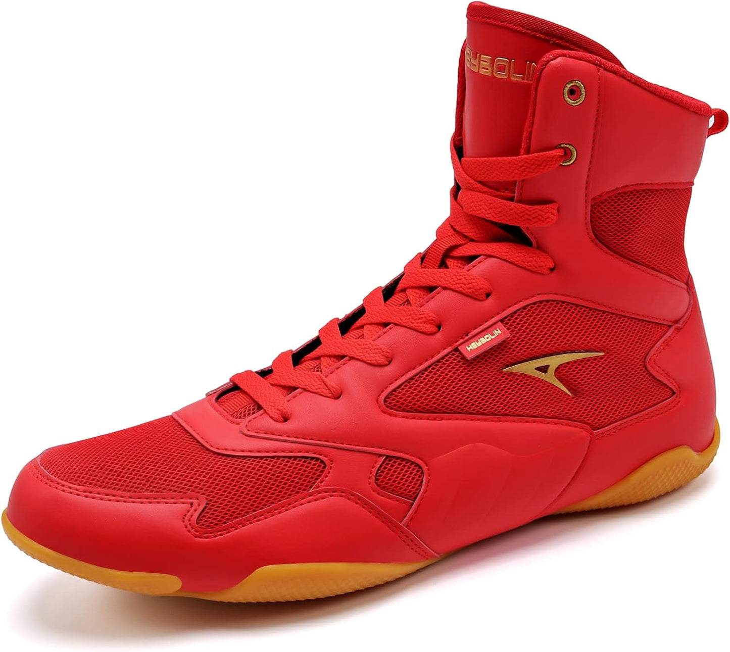 ASHION High Top Wrestling Shoes ~ Zero Drop Sole