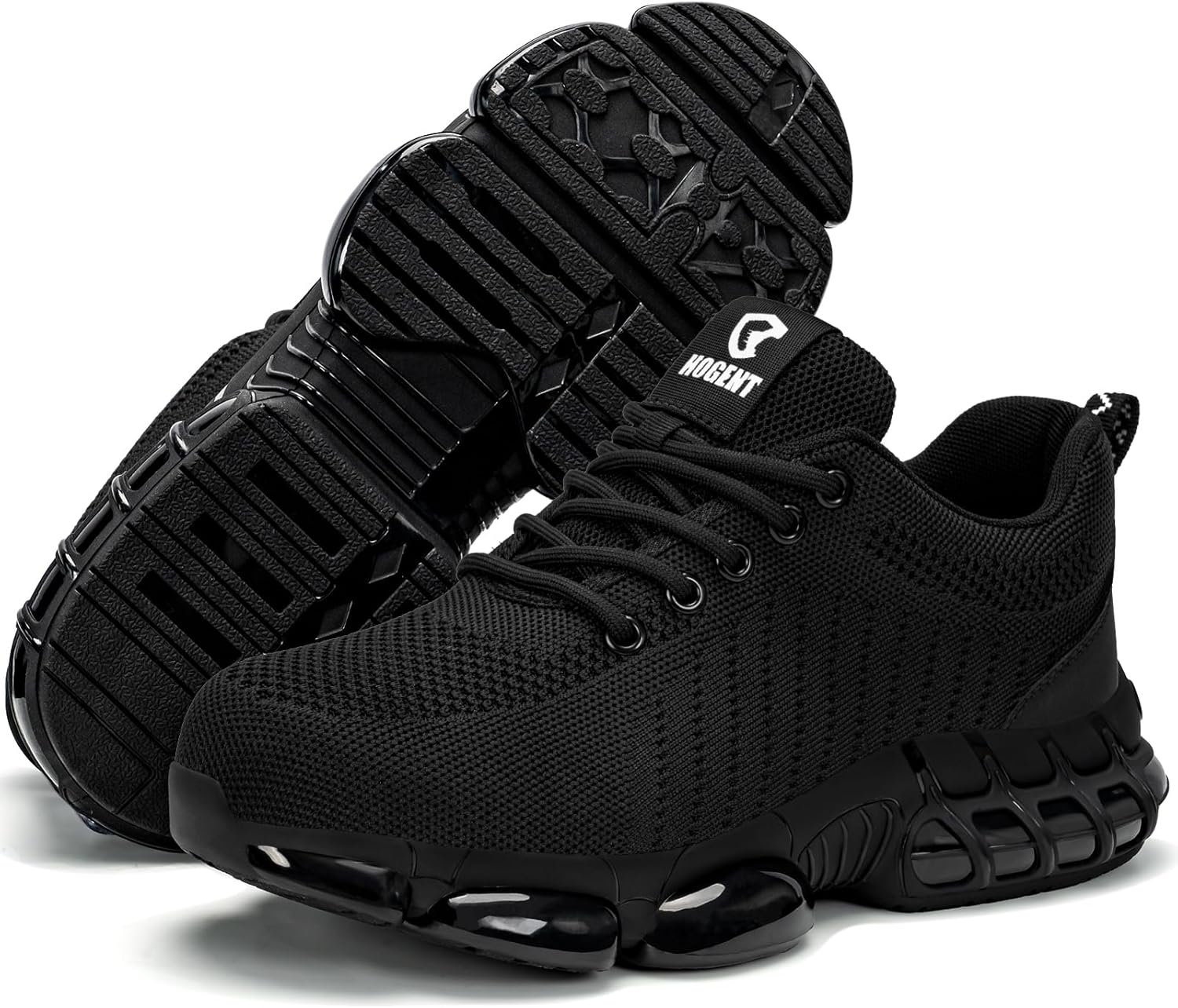 Hogent Steel Toe Shoes for Men Women Lightweight Safety Sneakers