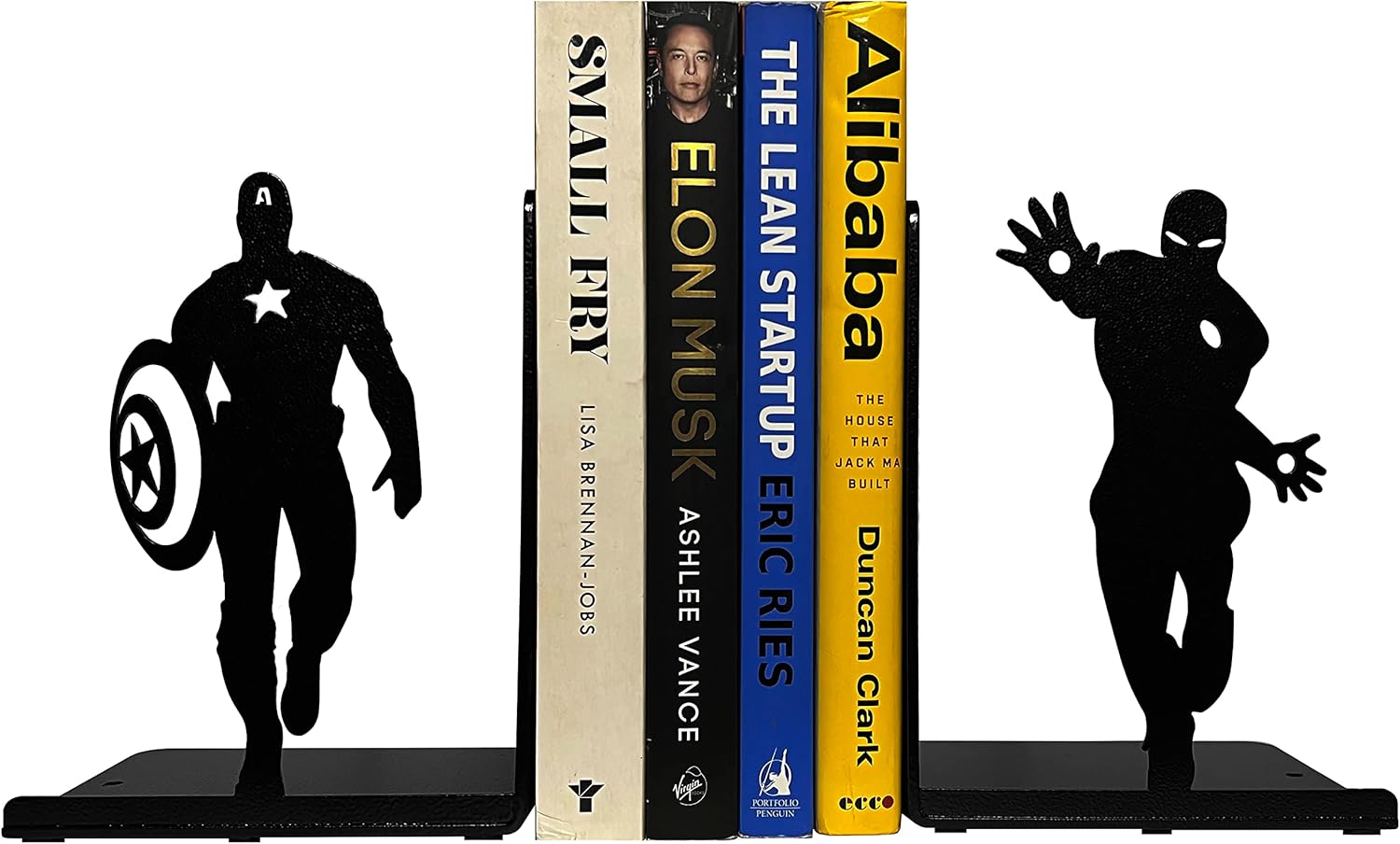 Superhero Bookends by HeavenlyKraft - Unique Decor