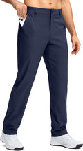 Mens Golf Pants 30in/32in/34in Stretch Quick Dry Dress Slacks