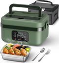 Cordless Electric Lunch Box for Adults - Rechargeable Self-Heating