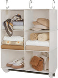 StorageWorks Hanging Closet Organizer for Baby Clothes and More