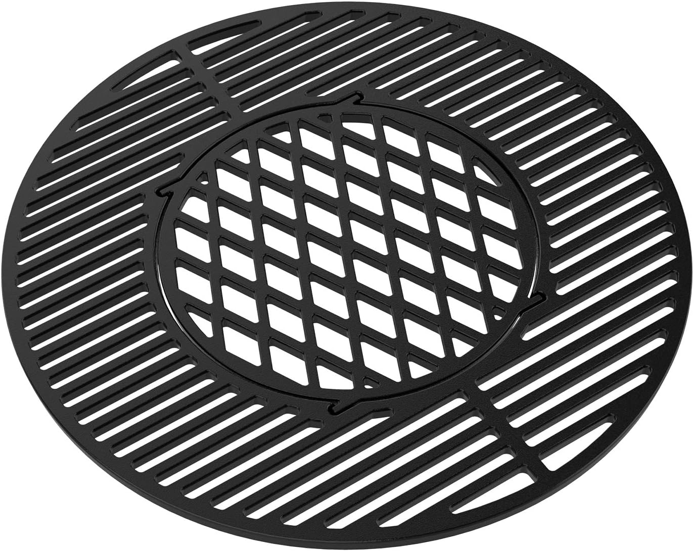 onlyfire Cast Iron Grill Grate Replacement for Weber 22in Grills