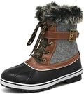 DREAM PAIRS Women's Mid Calf Waterproof Winter Snow Boots - Warm Other