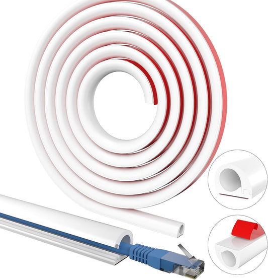 Hide Wires Seamlessly: Flex Cord Cover for TV Wall Mount - Floatlive