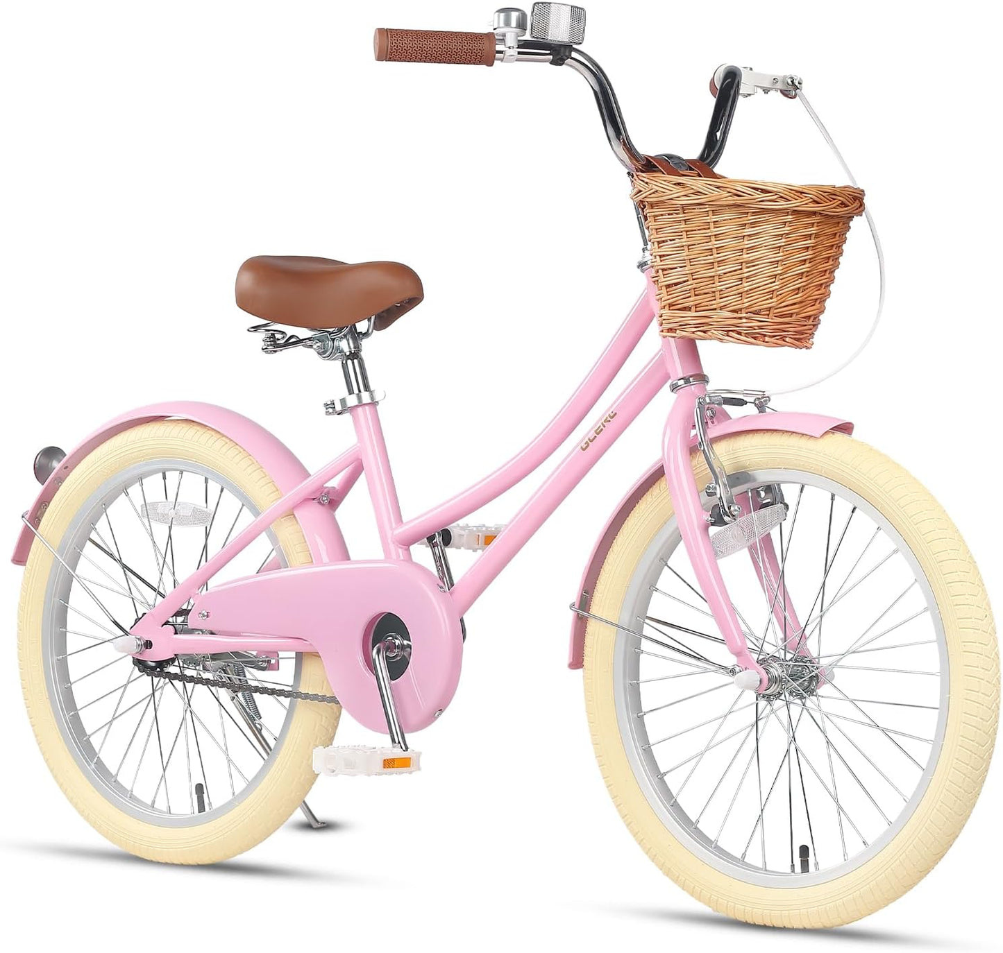 Glerc Little Molly Kids Retro Cruiser Bike for Ages 2-13 Years