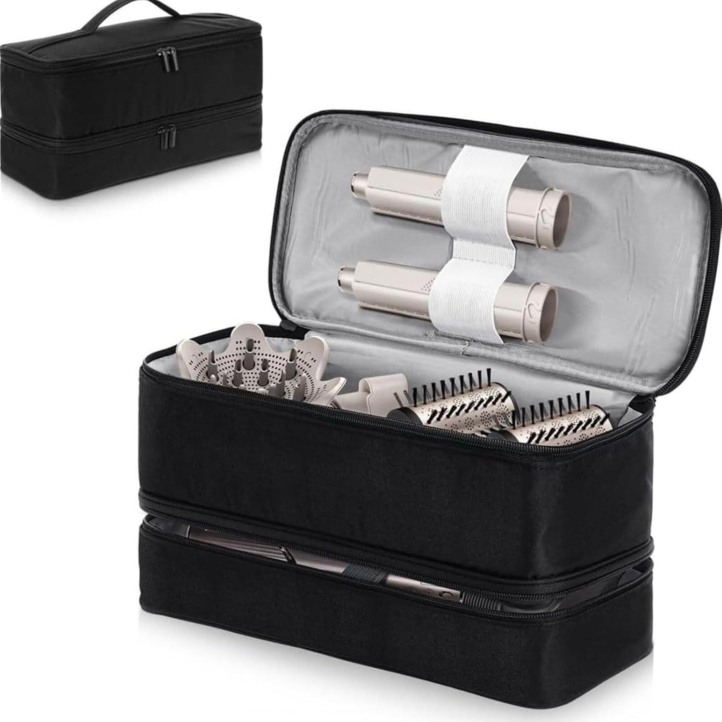 Rehomy Double Layer Travel Case - Stylish Organizer