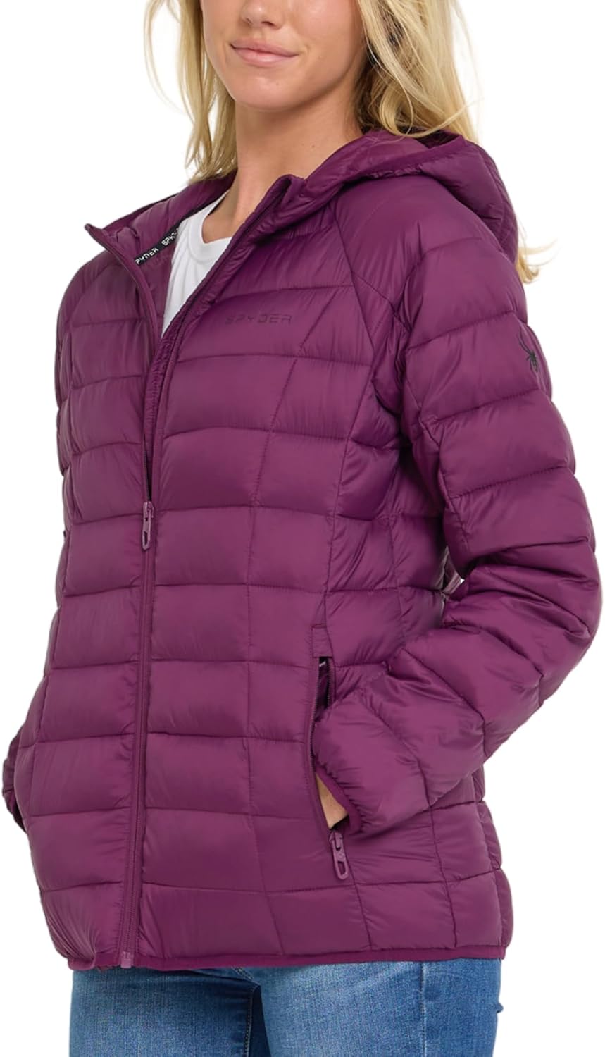 Packable Puffer Jacket Womens with Hood for Winter Adventures