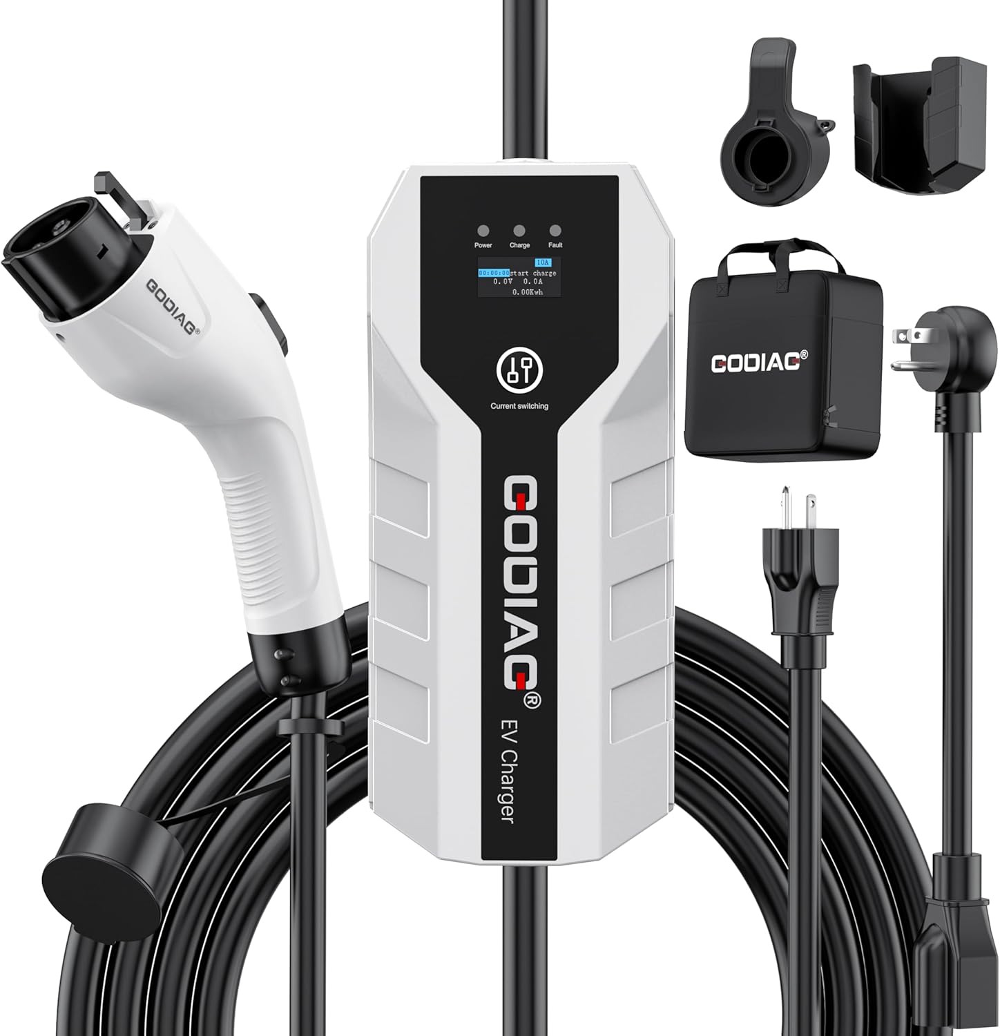 Portable GODIAG EV Charger - Fast 16Amp Charging
