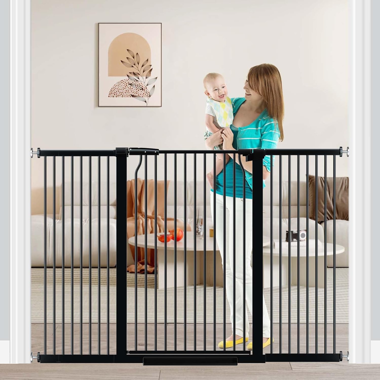 Extra Tall Baby Gate for Kids and Pets - 40.5 in Height