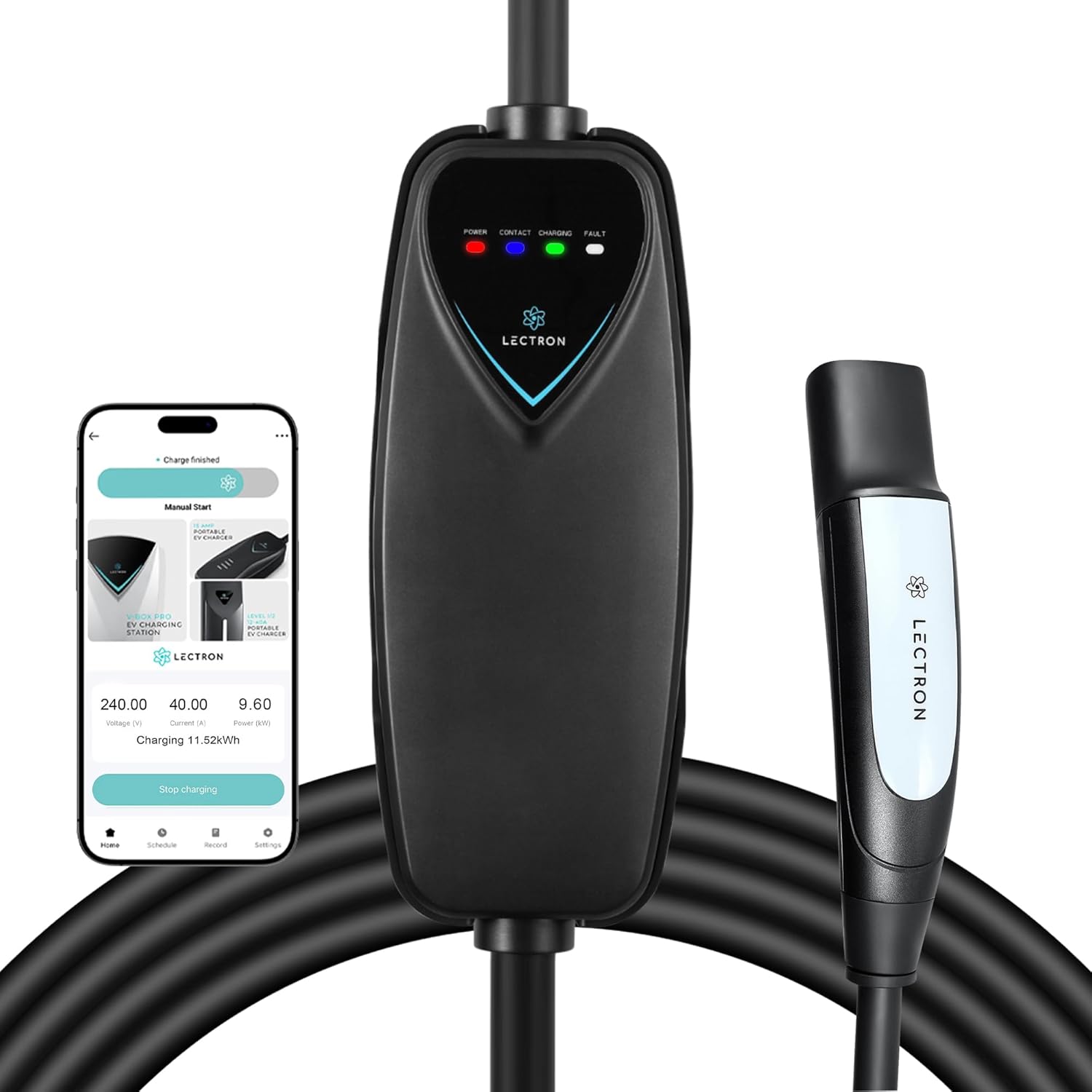Lectron Level 2 Tesla Charger - Fast, Portable & WiFi Enabled