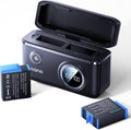 llano 2-Pack 1730mAh Hero 12 Battery and 18W Fast Dual Charger - Extra