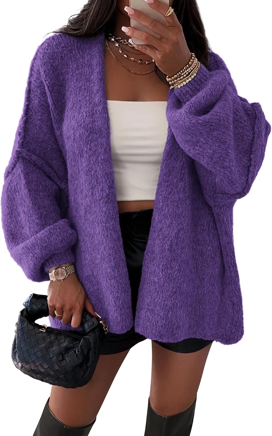 ATHMILE Womens Fall Oversized Cardigan Sweaters for Style