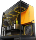 M5 Tempered Glass Mid Tower Case with ARGB Fans and Cooling