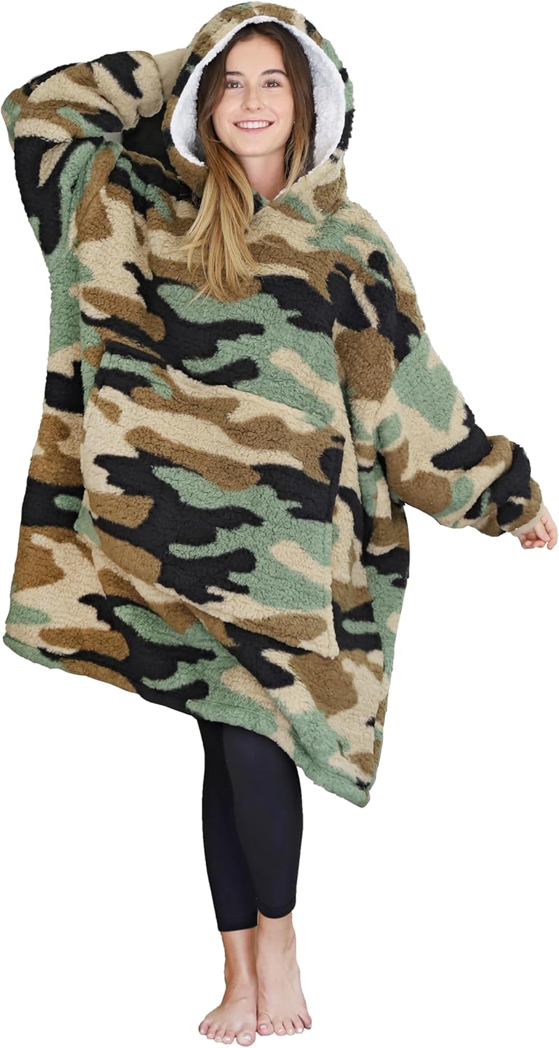Tirrinia Oversized Blanket Hoodie for Ultimate Comfort and Warmth