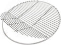 Hongso 18.5in Round Cooking Grid Grate for Large Kamado - Hinged