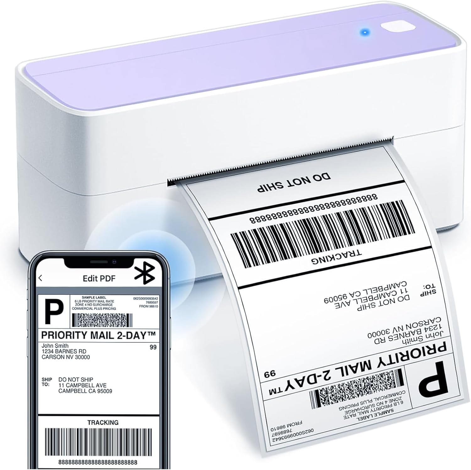 ASprink Wireless Shipping Label Printer