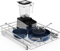 Pull Out Cabinet Organizer 17in x 21in - Space-Saving Slide Out Shelf