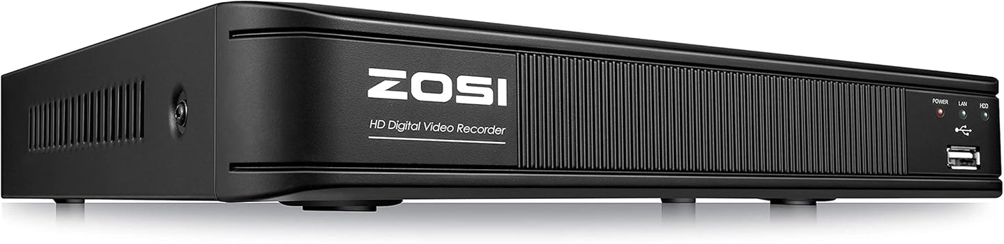 ZOSI H.265+ 8 Channel 5MP Lite 1080p CCTV DVR Recorder Review