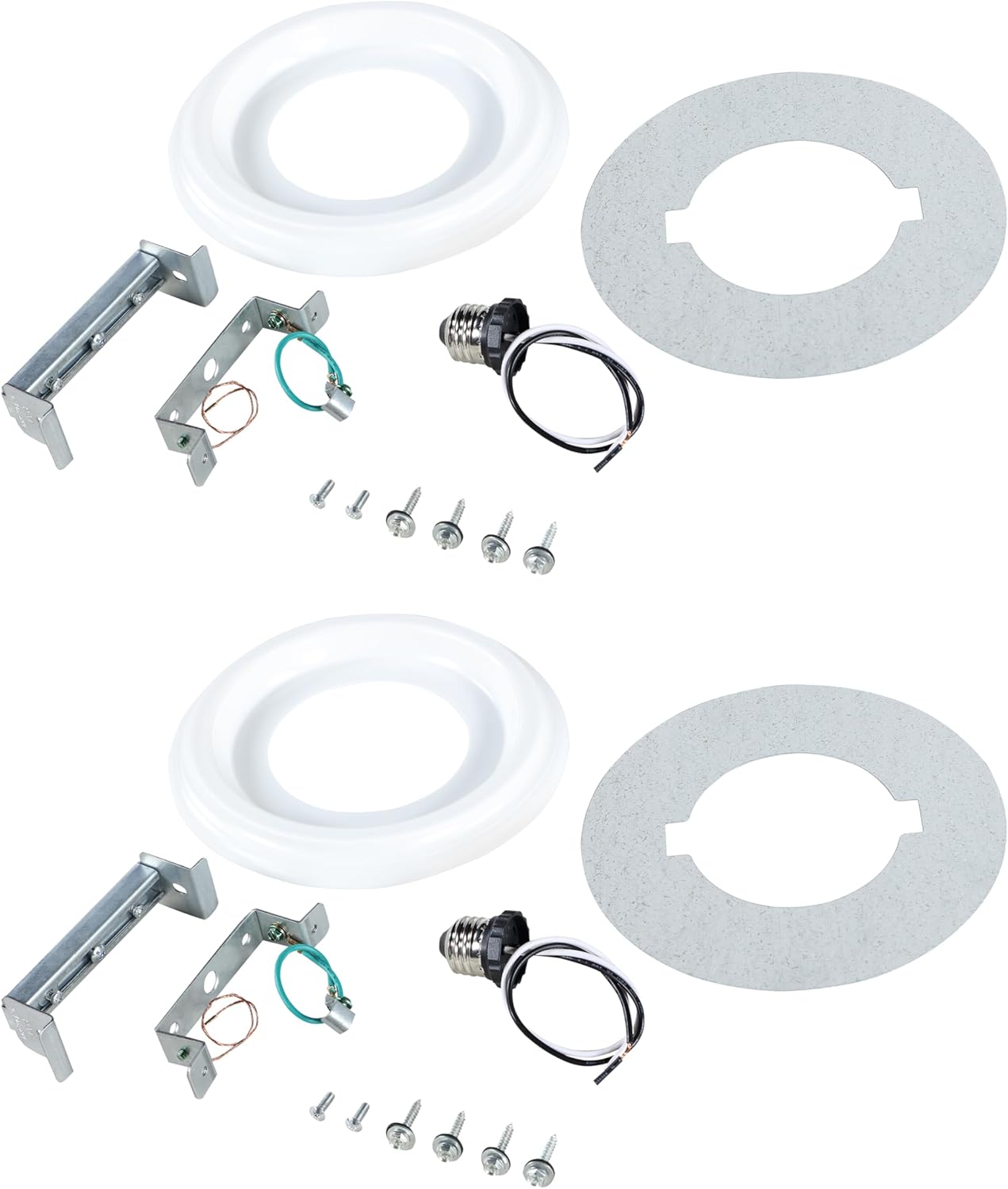 Recessed Lighting Converter Kit by Aspen Creative - Set of 2