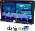 9 Double Din Car Stereo Android 15 with 9in IPS Touchscreen - Smooth