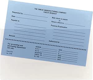 Smead Self-Adhesive Poly Pocket for Document Organization