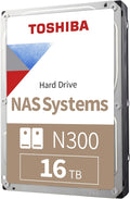 Toshiba N300 16TB NAS Internal HD - High-Capacity Storage