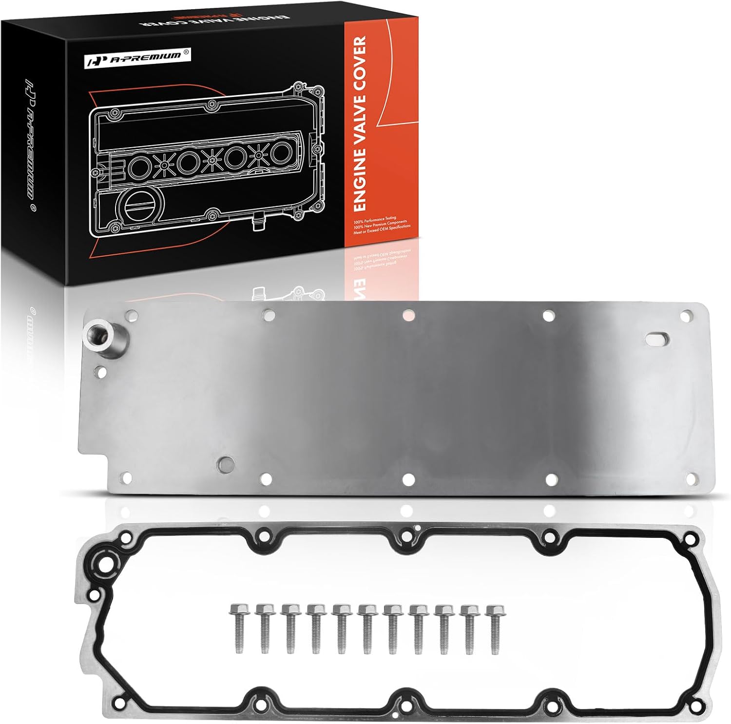 A-Premium LS Gen 4 Valley Cover Plate Kit for Chevy GMC SUVs