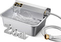 Automatic Dog Water Dispenser 2 Gallons - Auto Fill Stainless Bowl