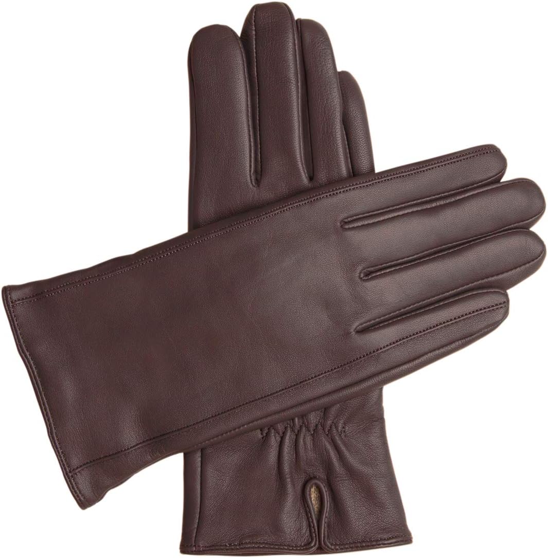 Downholme Classic Leather Cashmere Lined Gloves for Women