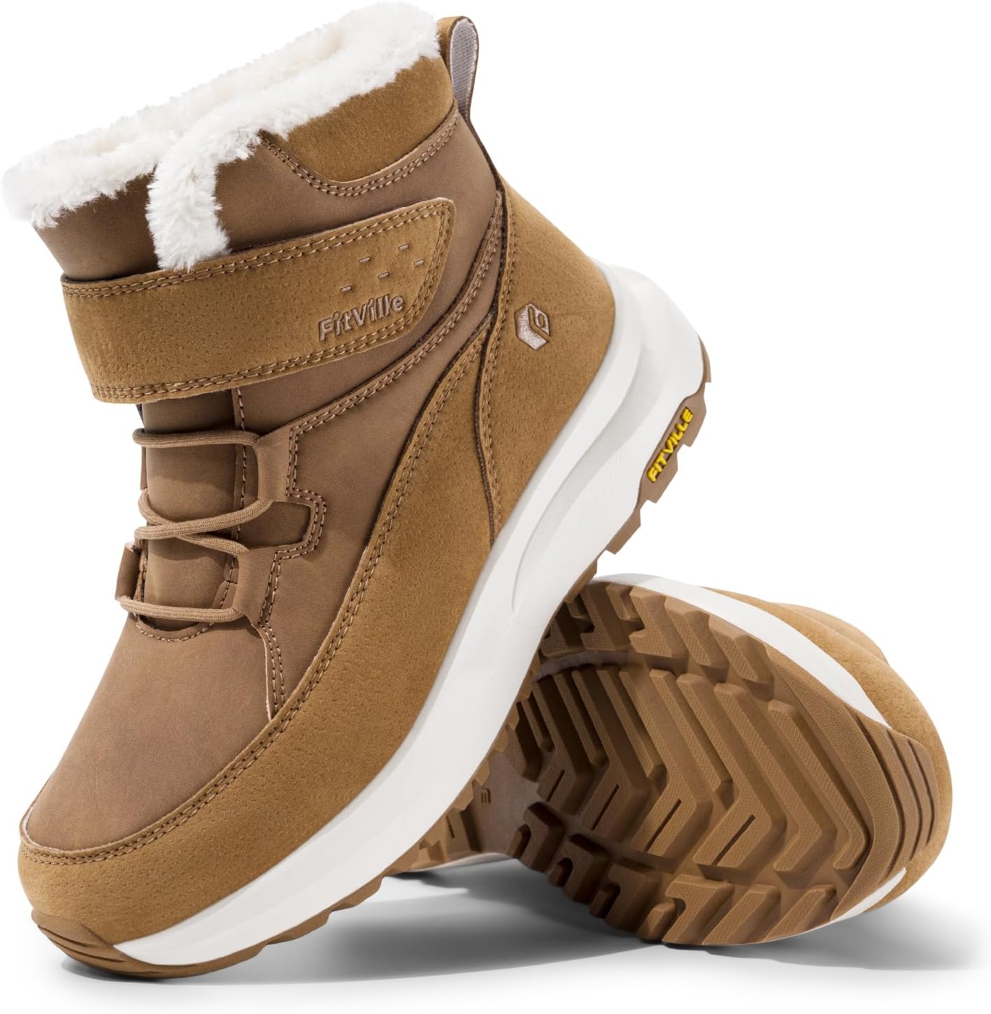 FitVille Womens Wide Snow Boots for Cozy Winter Adventures