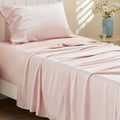 Bedsure Cooling Sheets Twin - Breathable Rayon Bamboo Cooling Set