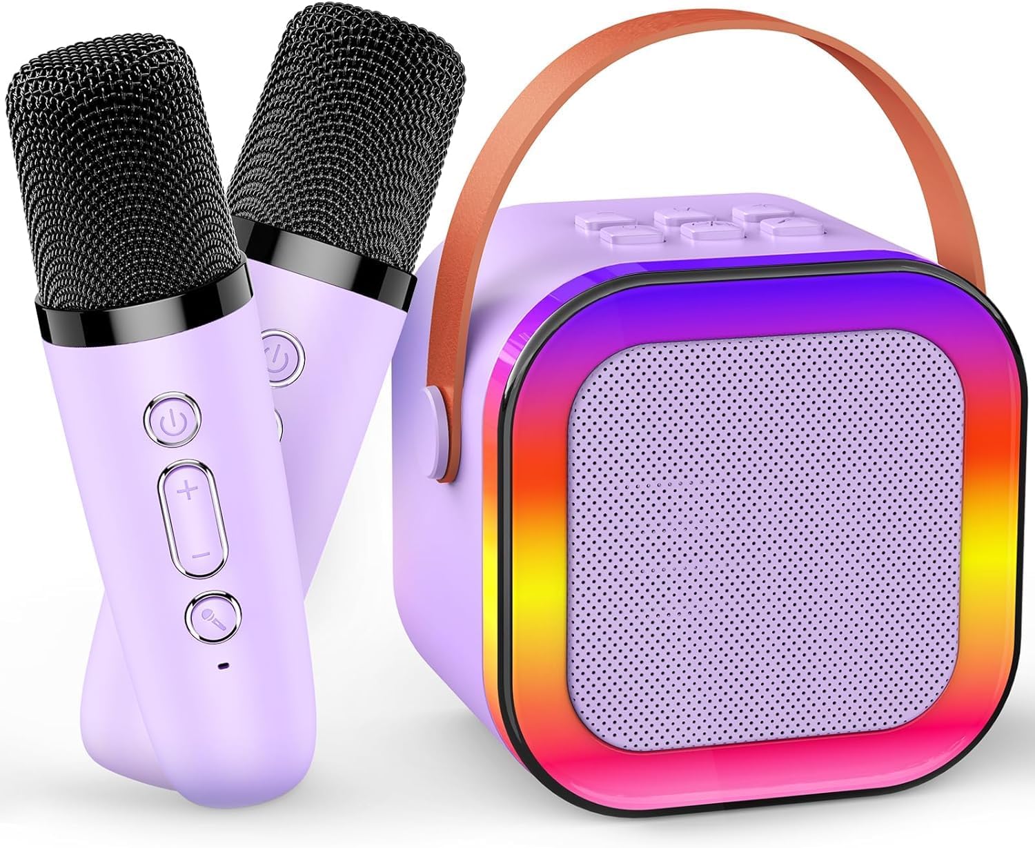 Portable Bluetooth Karaoke Fun Kit for All Ages | Taoulimi Purple