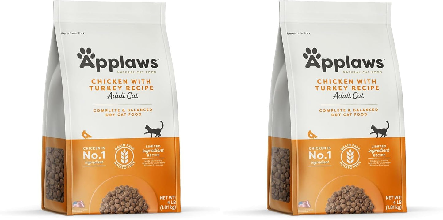 Applaws Complete Dry Cat Food, Grain-Free Nutrition for Cats