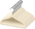 50 Premium Baby Velvet Hangers - Slim Non-Slip 11.8in Pack